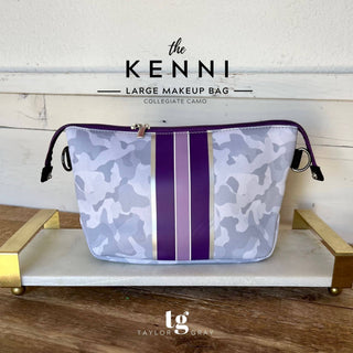 Taylor Gray Metallic Camo Makeup Bag - Sassy Inspiration