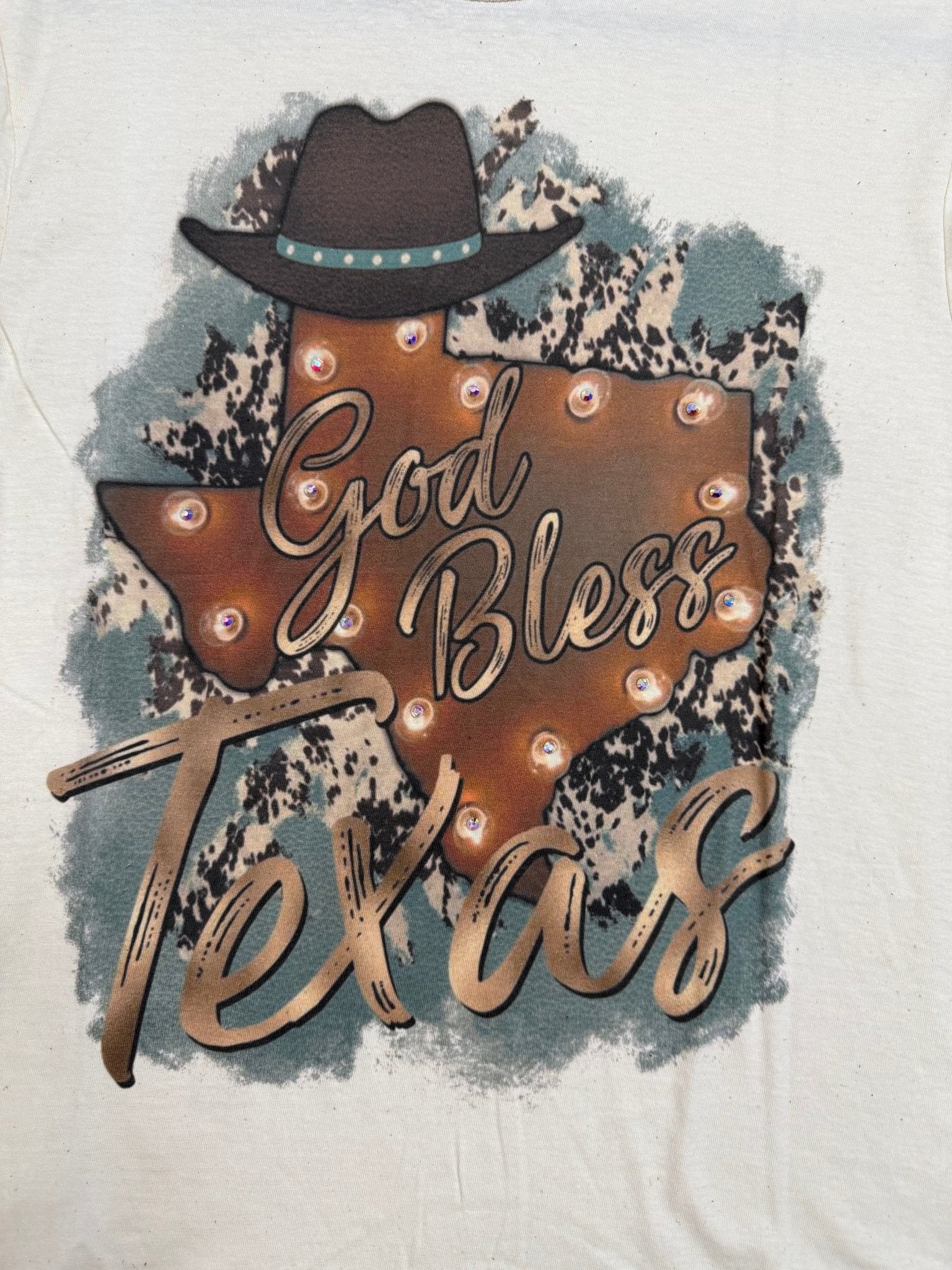 Texas Cowgirl Graphic Tee - Sassy Inspiration