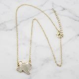 Texas Glow Mother of Pearl Necklace – Gold - Sassy Inspiration