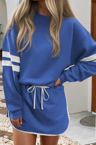 Varsity Skort Set - Royal Blue - Sassy Inspiration