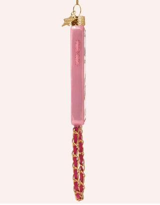 Vondels Call Me Sassy Pink Phone Glass Ornament - Sassy Inspiration