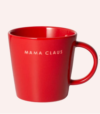 Vondels Mama Claus Red Ceramic Tea/Coffee Cup - Sassy Inspiration