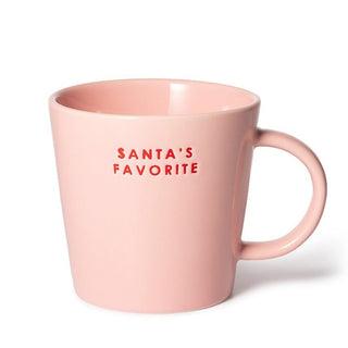 Vondels Santa’s Favorite Pink Ceramic Mug - Sassy Inspiration