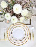 Wavy Dinner Plate Everyday White/8pkg - Sassy Inspiration