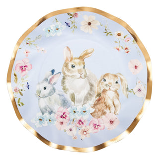 Wavy Salad Plate Charming Easter/8pkg - Sassy Inspiration
