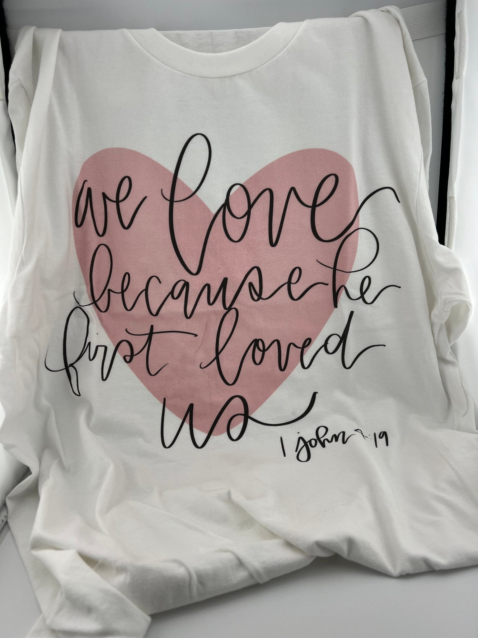 ‘We Love’ short sleeve tshirt - Sassy Inspiration