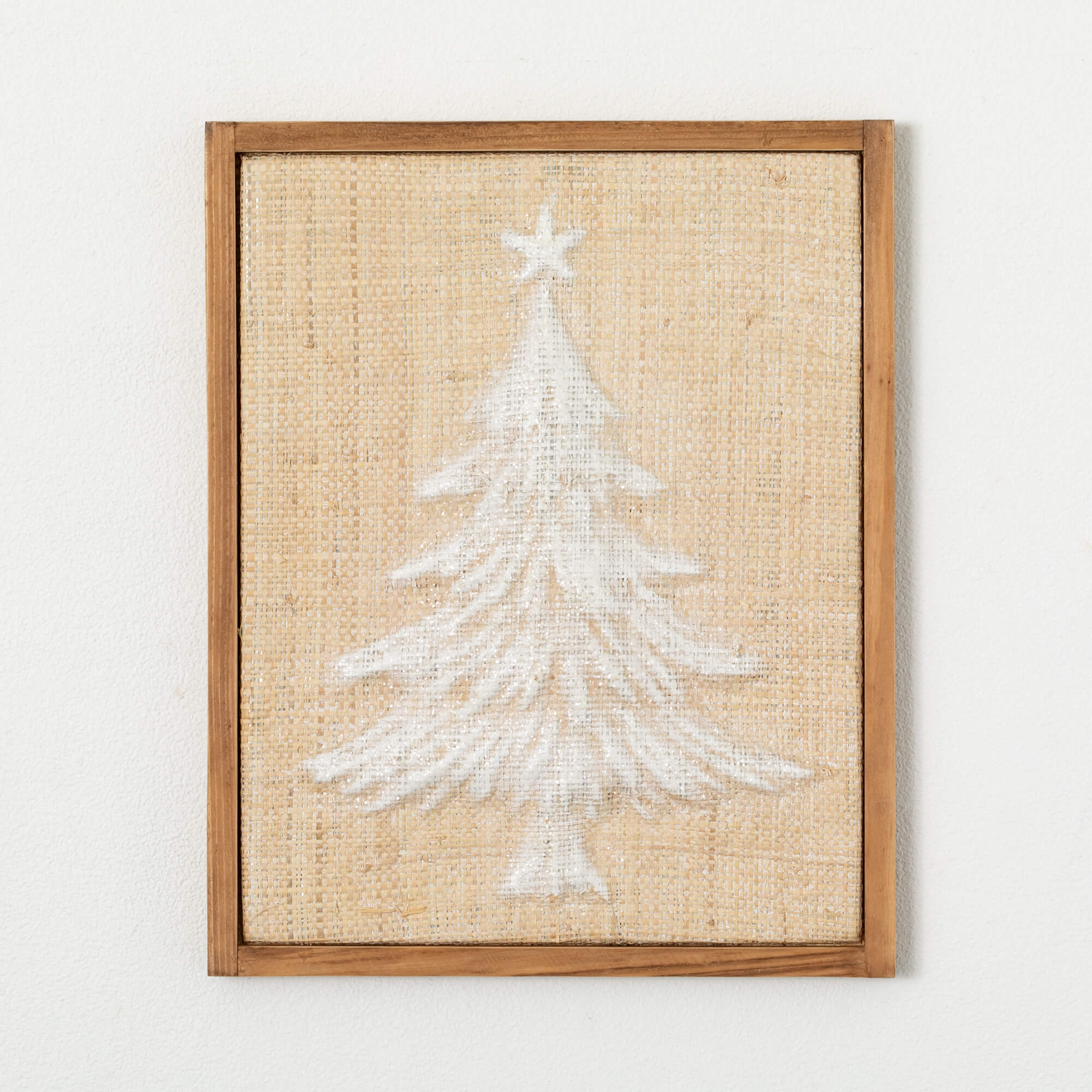 WHITE NATURAL TREE WALL DECOR - Sassy Inspiration
