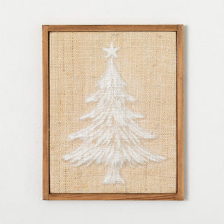 WHITE NATURAL TREE WALL DECOR - Sassy Inspiration
