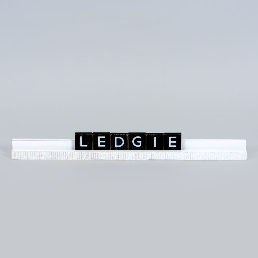 Wood Tile Stand (LEDGIE) 20 inch - Sassy Inspiration