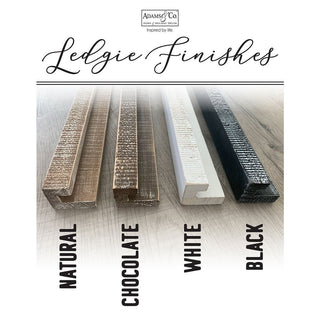 Wood Tile Stand (LEDGIE) 20 inch - Sassy Inspiration