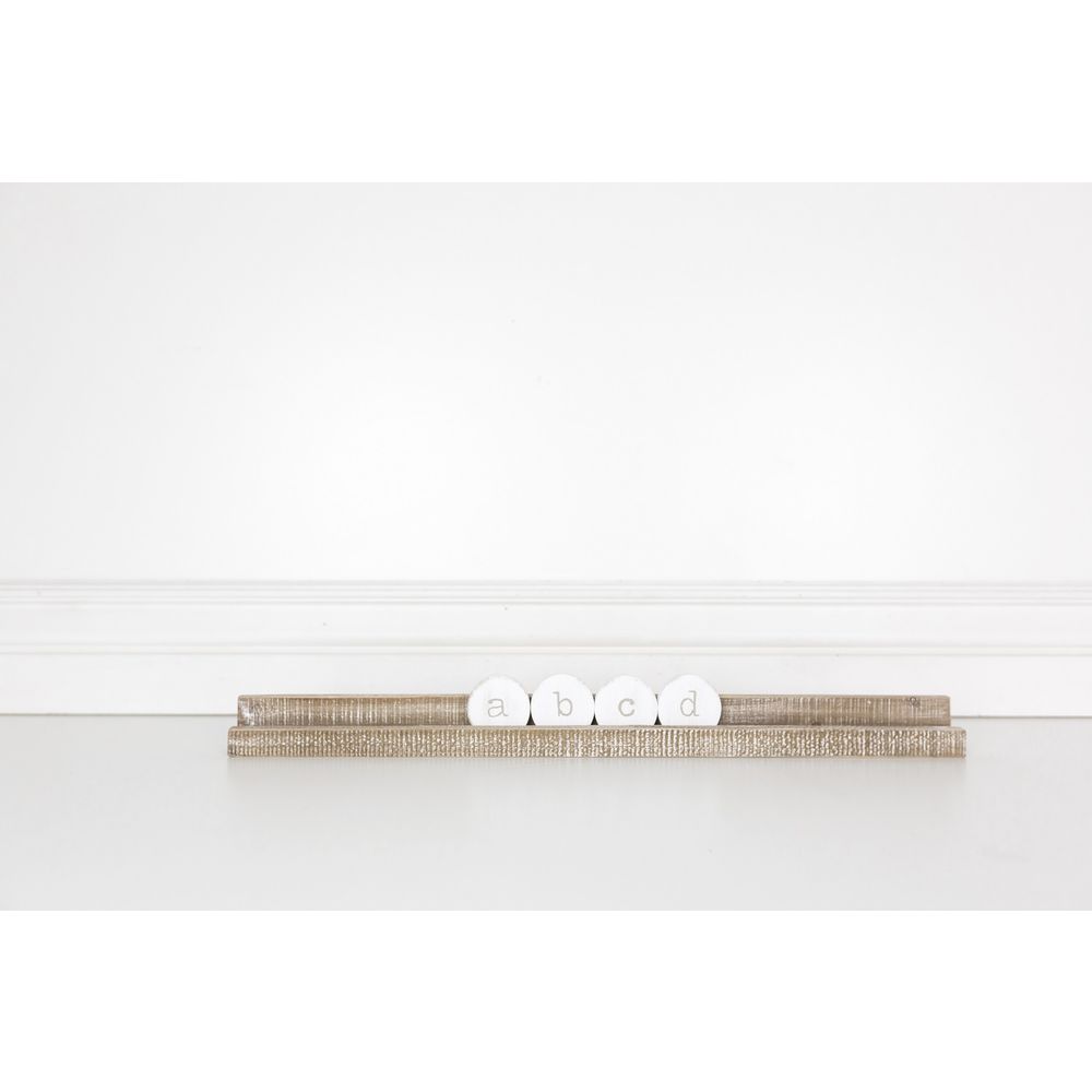 Wood Tile Stand (LEDGIE) 20 inch - Sassy Inspiration