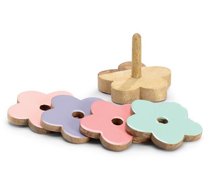 WOODEN FLOWER COASTER SET - Sassy Inspiration