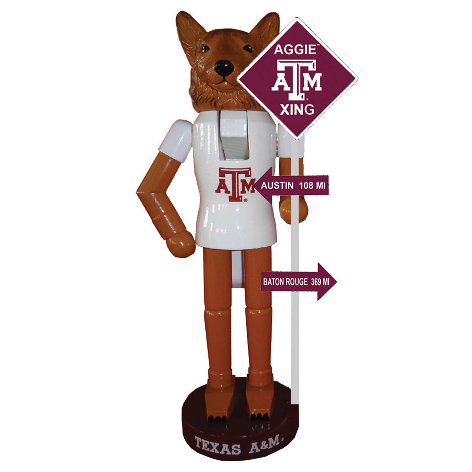 12" Texas A&M Rivalry Nutcracker - Sassy Inspiration