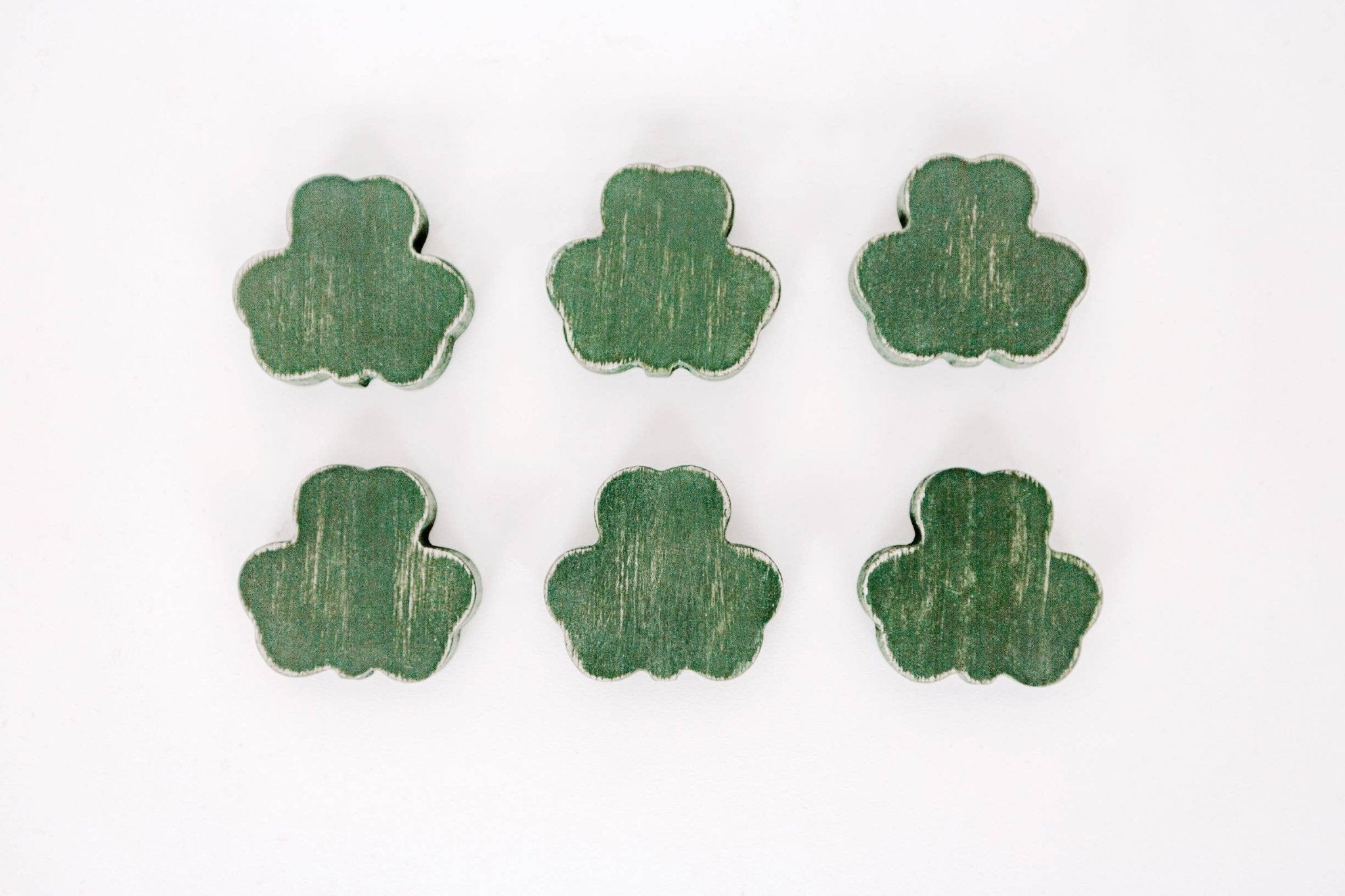 2x2 Wood Shapes s/6 (Shamrocks) LETTERBOARD St Patricks Day - Sassy Inspiration