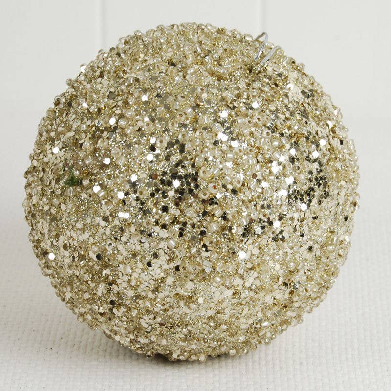 6" jewel ball holiday ornaments Christmas Decor - Sassy Inspiration