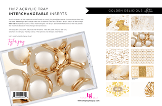 GOLDEN DELICIOUS insert set of 10 - Sassy Inspiration